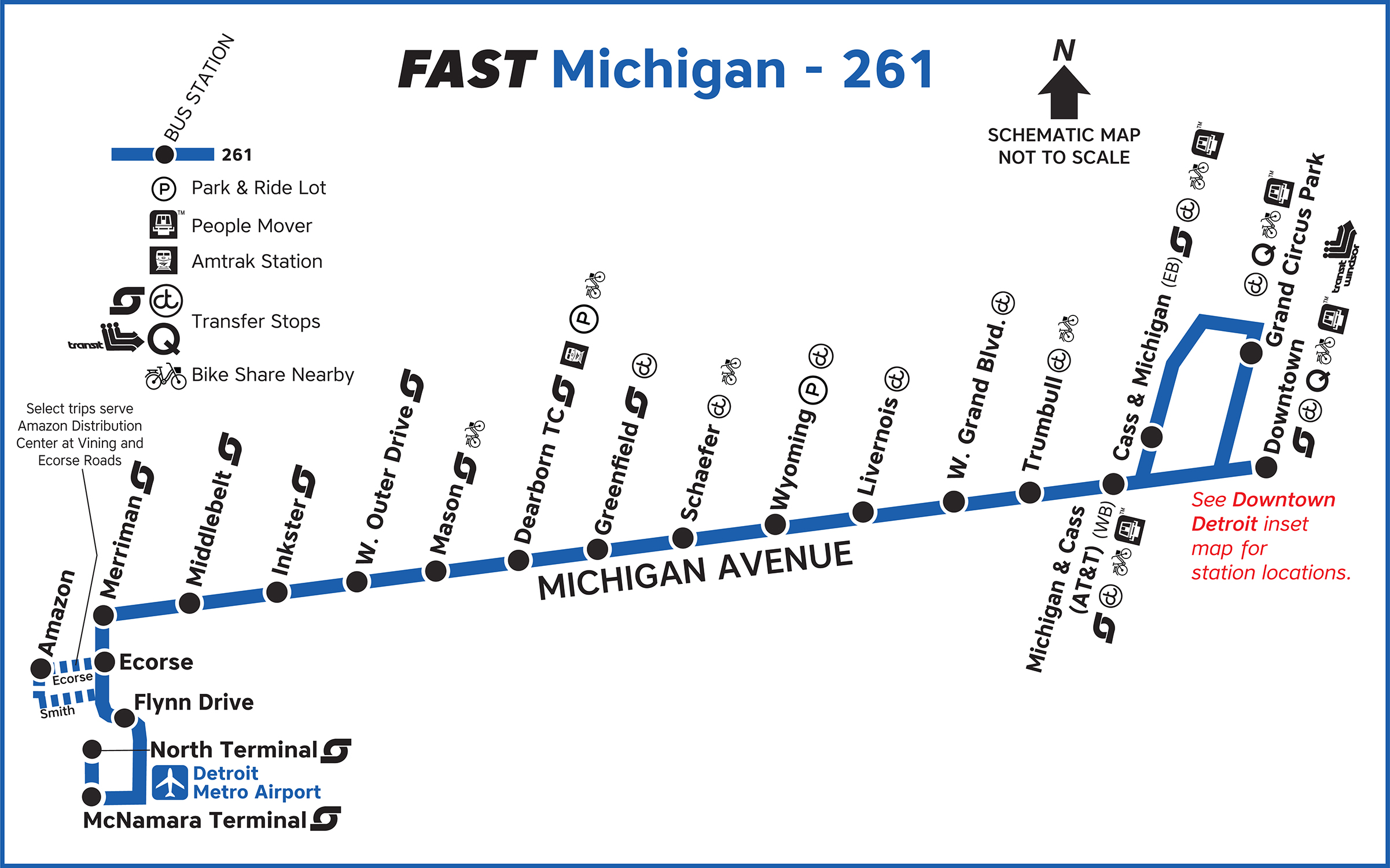 NFL Draft in Detroit Buses, trams, shuttles here